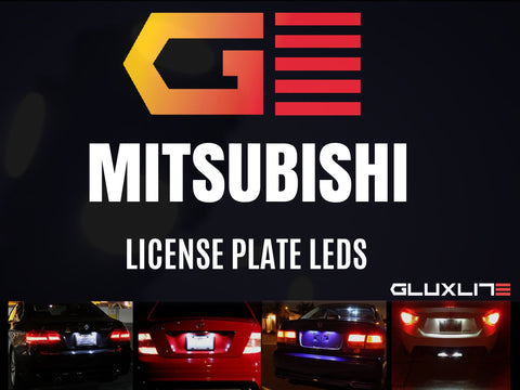 MITSUBISHI License Plate L.E.D Lancer | Evolution | Outlander | Mirage | Eclipse