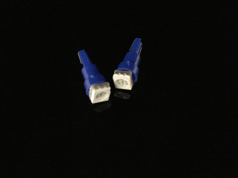 T5, 37, 74, 73, 79. 5050 SMD BLUE L.E.D Bulb. Dashboard | Gauge Bulb.