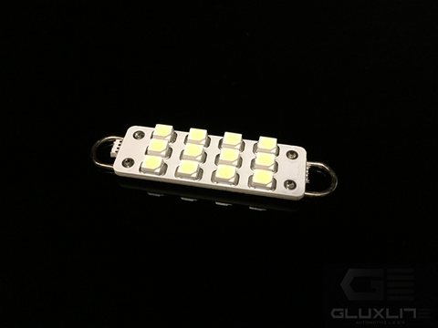 212-2. 9 SMD L.E.D. Wire Loop Festoon Bulb. Interior Dome Light | Map Light.